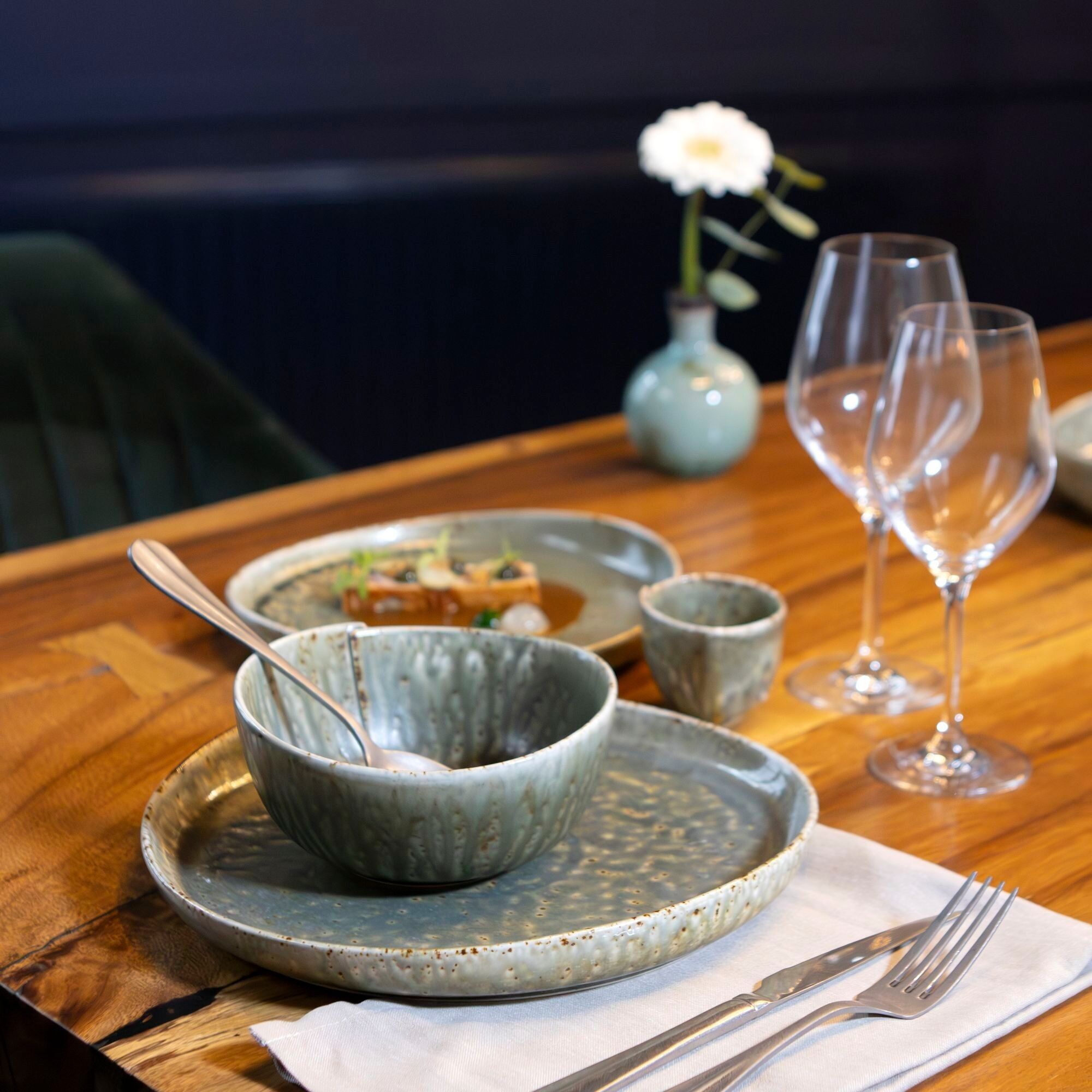 Bol 16cm en porcelaine verte SIGMA