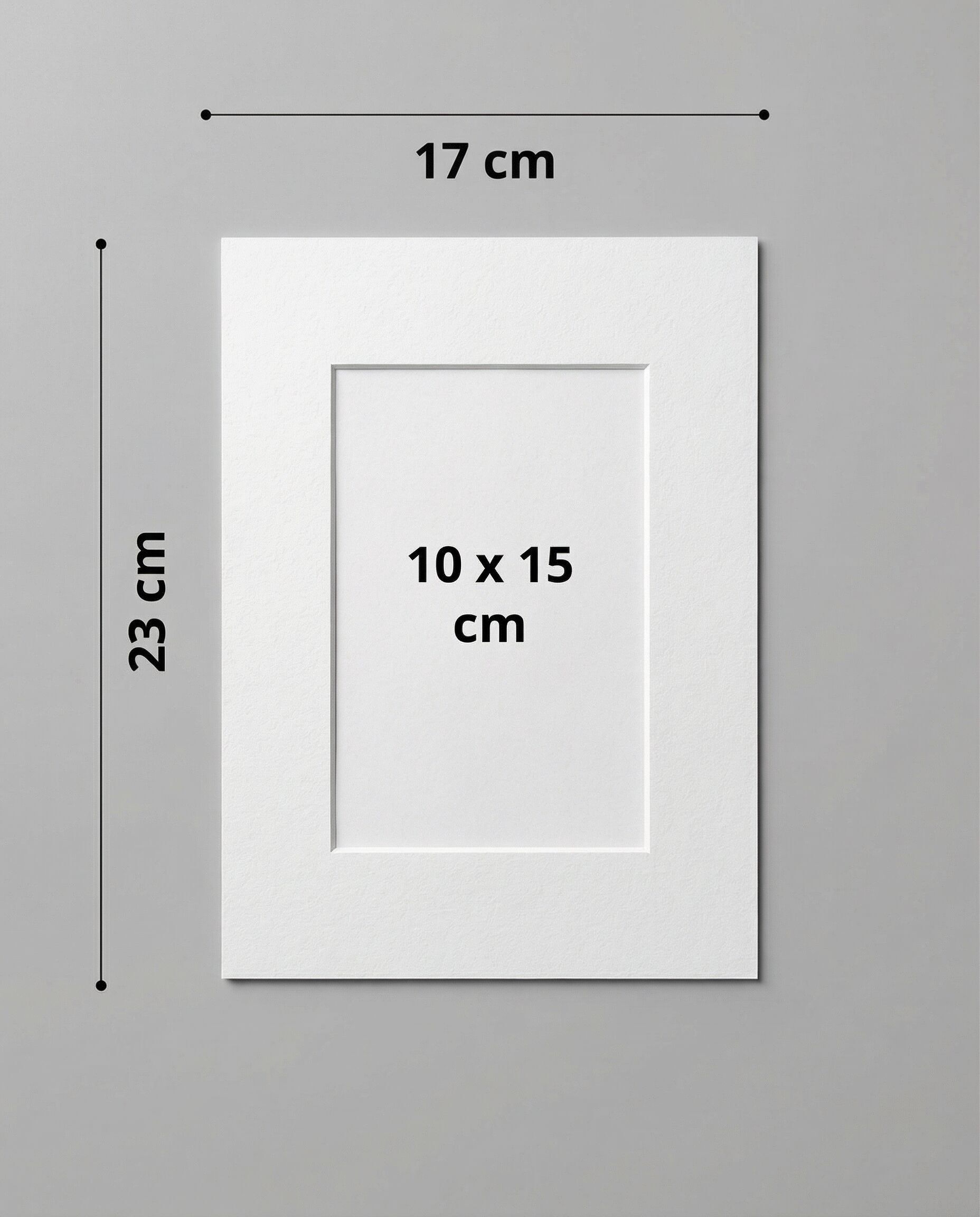 Standard White Passe-Partout (6 sizes)