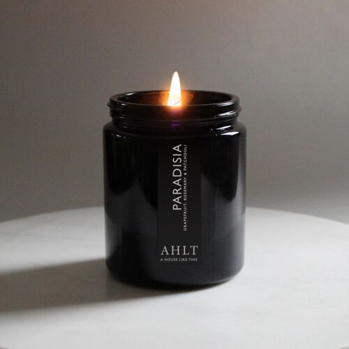 PARADISIA - Grapefruit, Rosemary & Patchouli - Scented Soy Candle