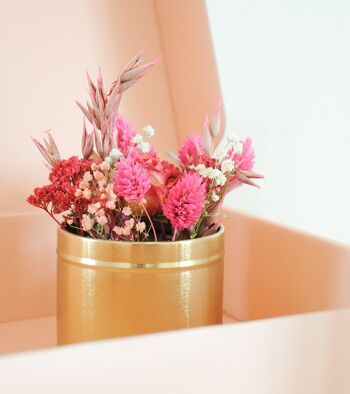 Boîte de fleurs séchées - Gold 4