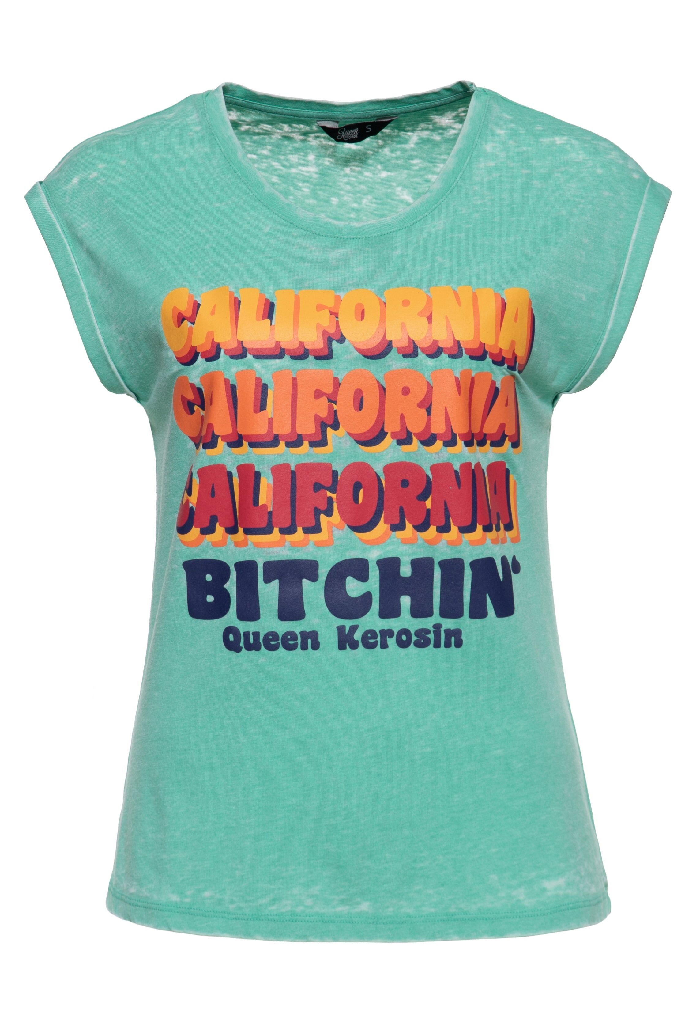 'California Bitchin' T-shirt in mint