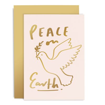 Peace on Earth Christmas Card