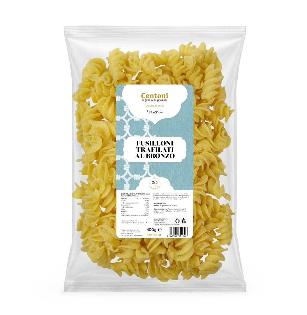 Fusilloni (pasta fresca) 400g (0,88 lb)