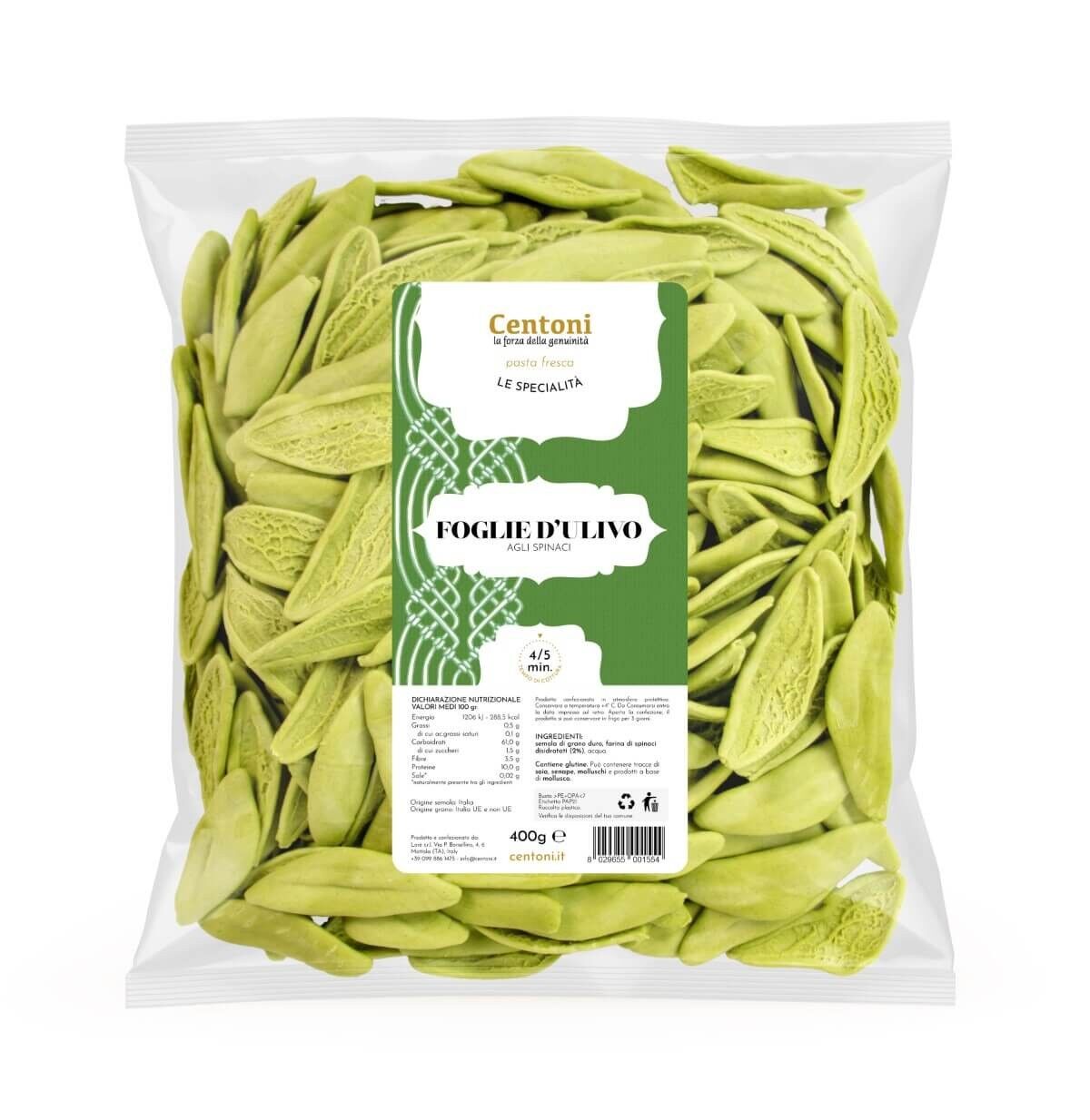 Foglie d'ulivo (fresh pasta) 400g (0,88 lb)