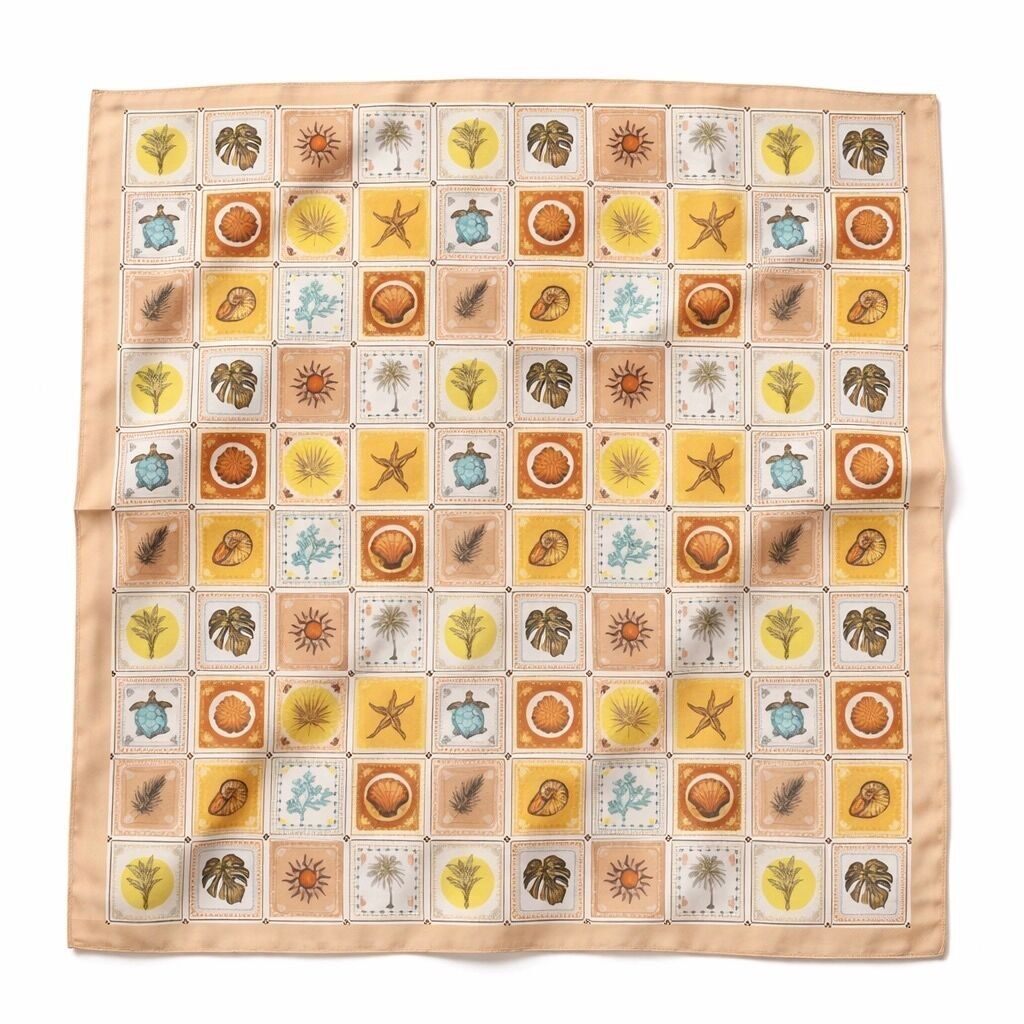 Foulard à motif 65 X 65 CM FL317DF