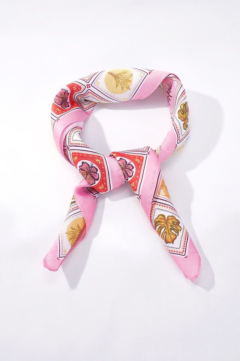 Foulard à motif 65 X 65 CM FL317DF