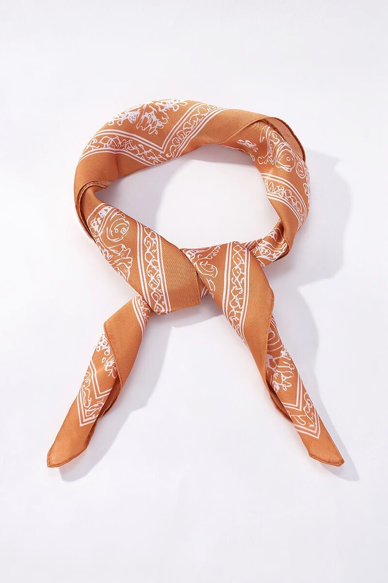 Gemusterter Schal 65 x 65 cm FL336DF