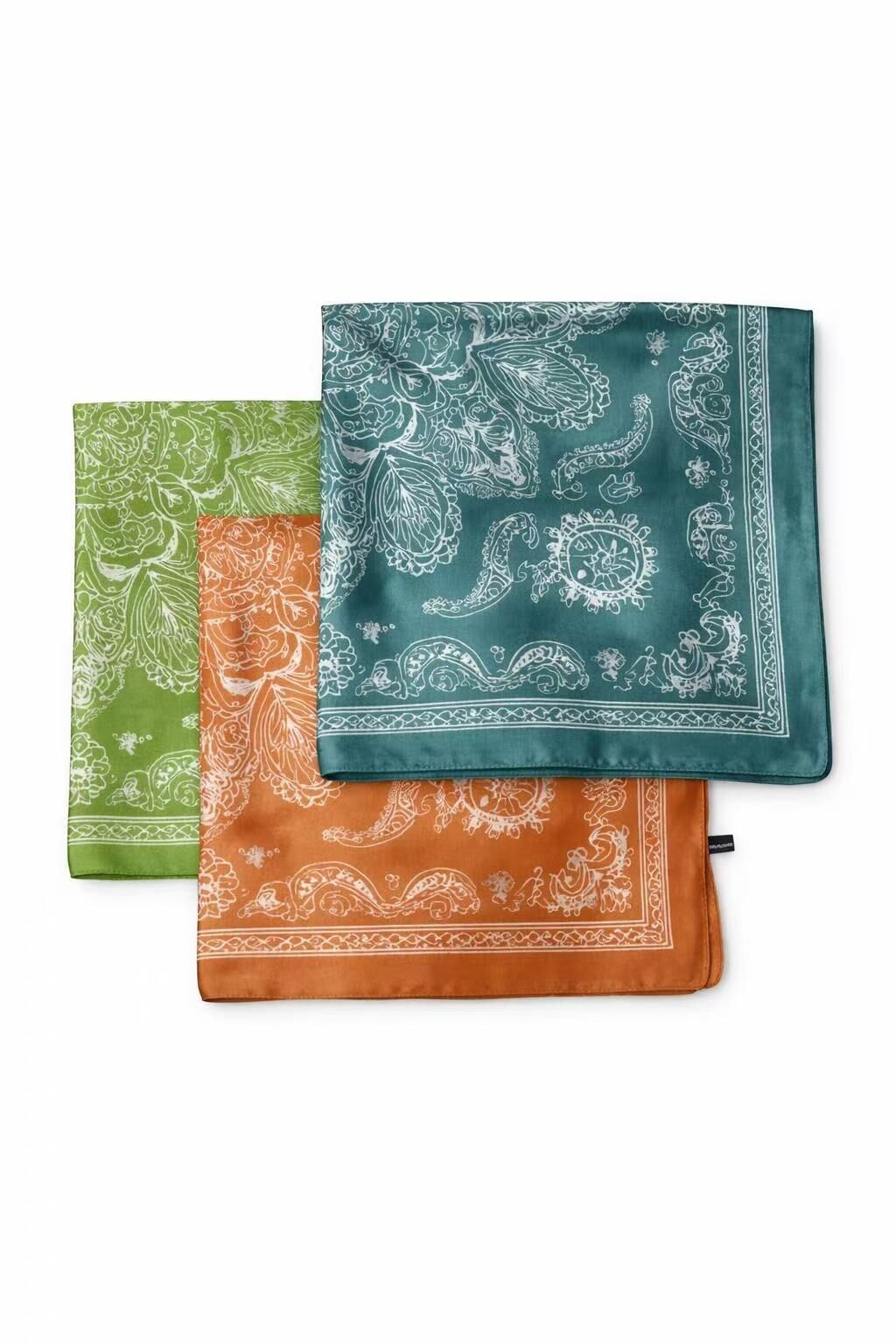 Patterned scarf 65 x 65 cm FL336DF
