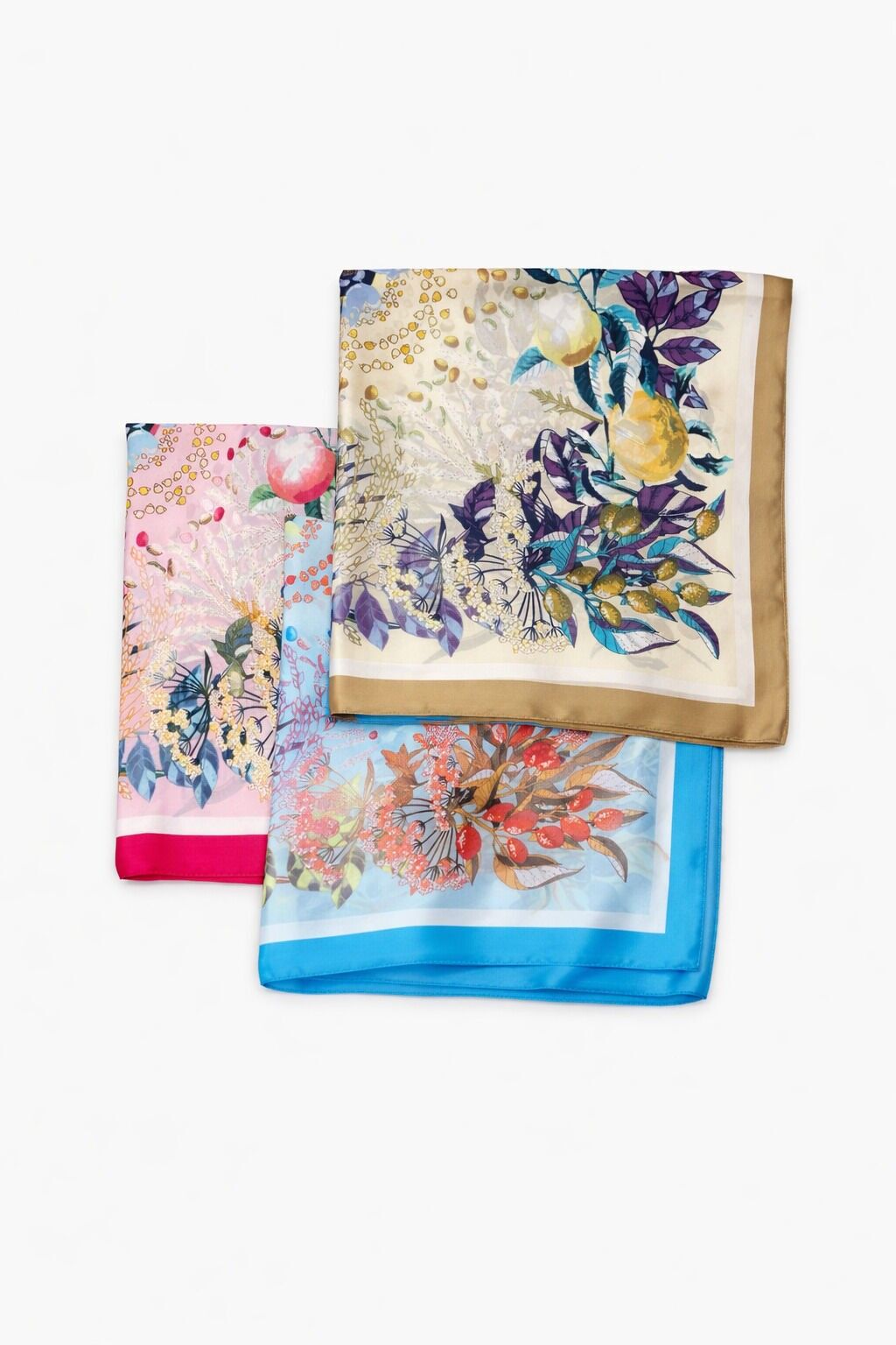 Patterned scarf 65 x 65 cm FL372DF