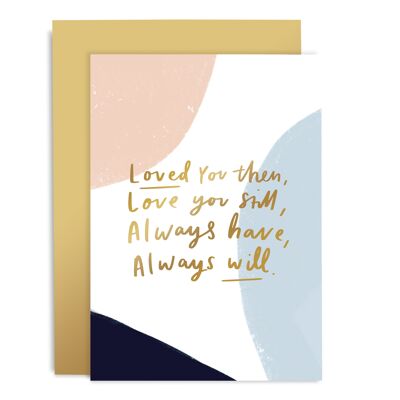 Love Poem Brushworks Card