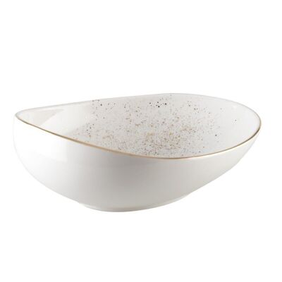 FLASH OR WHITE OVAL SOUP PLATE