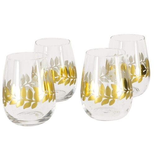 Set de verres cesar dore 400ml