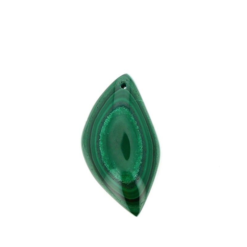 Genuine Malachite 35 x 19 mm