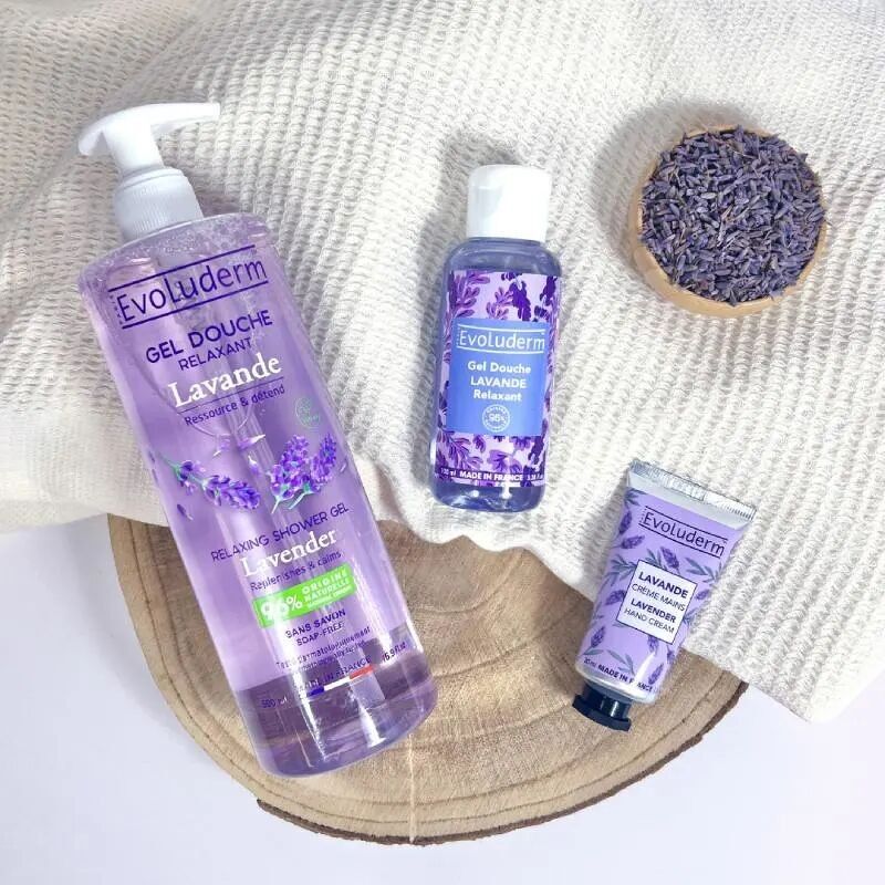 Relaxing Lavender Shower Gel - 500ml - 96% Naturally Derived Ingredients