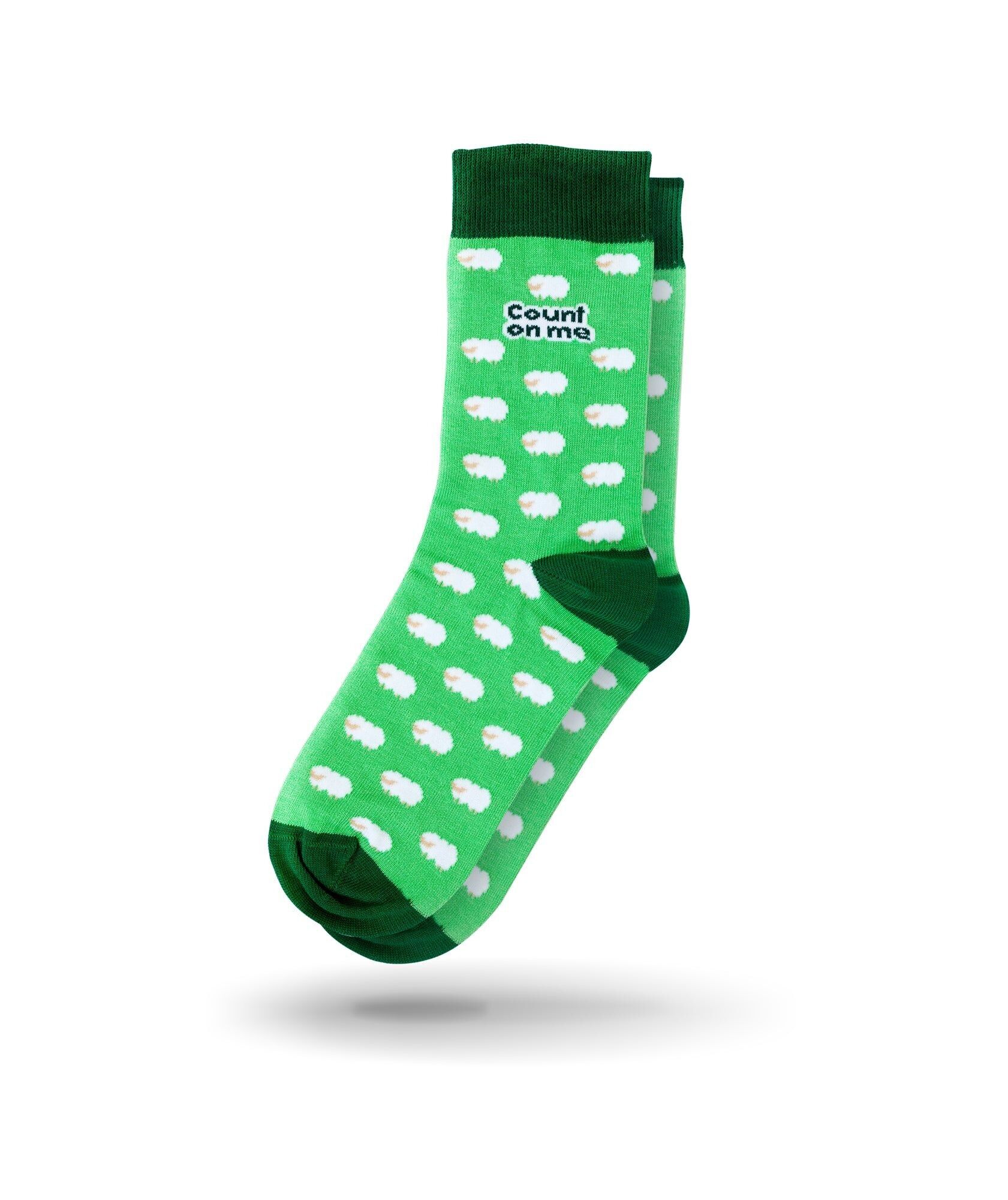CHAUSSETTES MOUTONS « COMPTEZ SUR MOI »