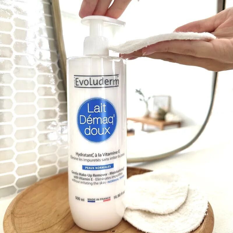 Lait Démaq' Doux Hydratant - 500ml - Ingrédients d'Origine Naturelle