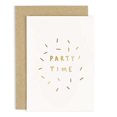 Party Time Confetti Card