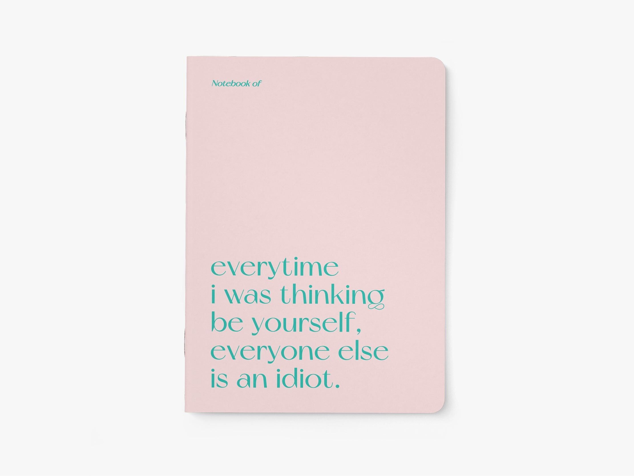 Notizheft / Be Yourself