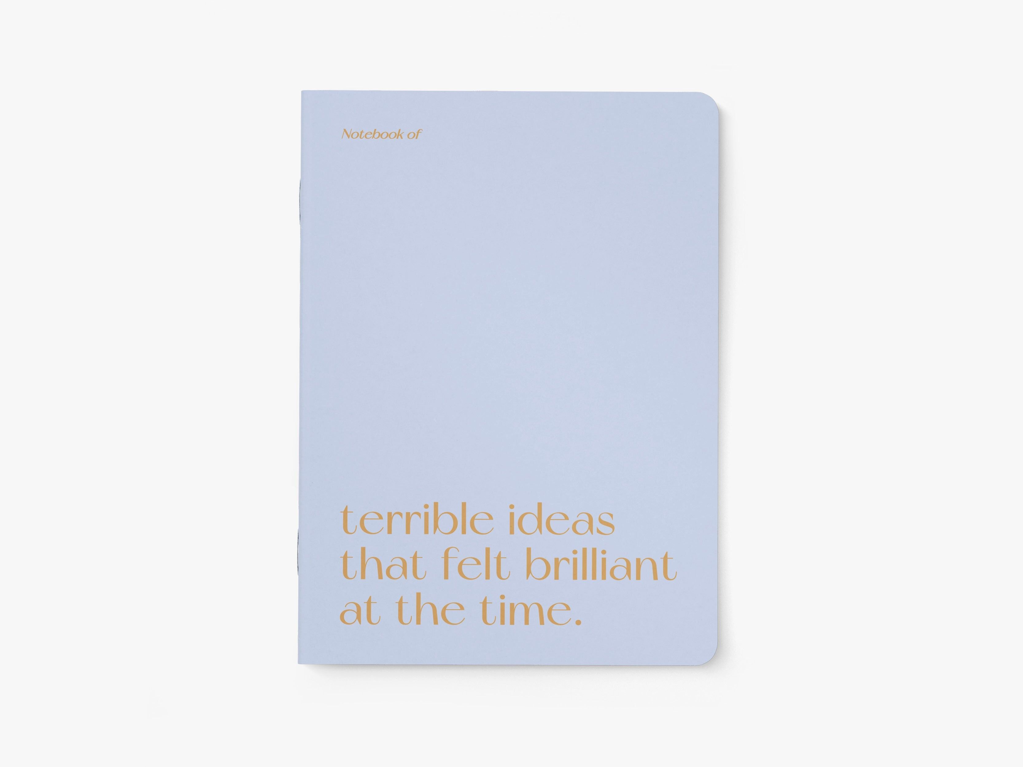 Notizheft / Terrible Ideas