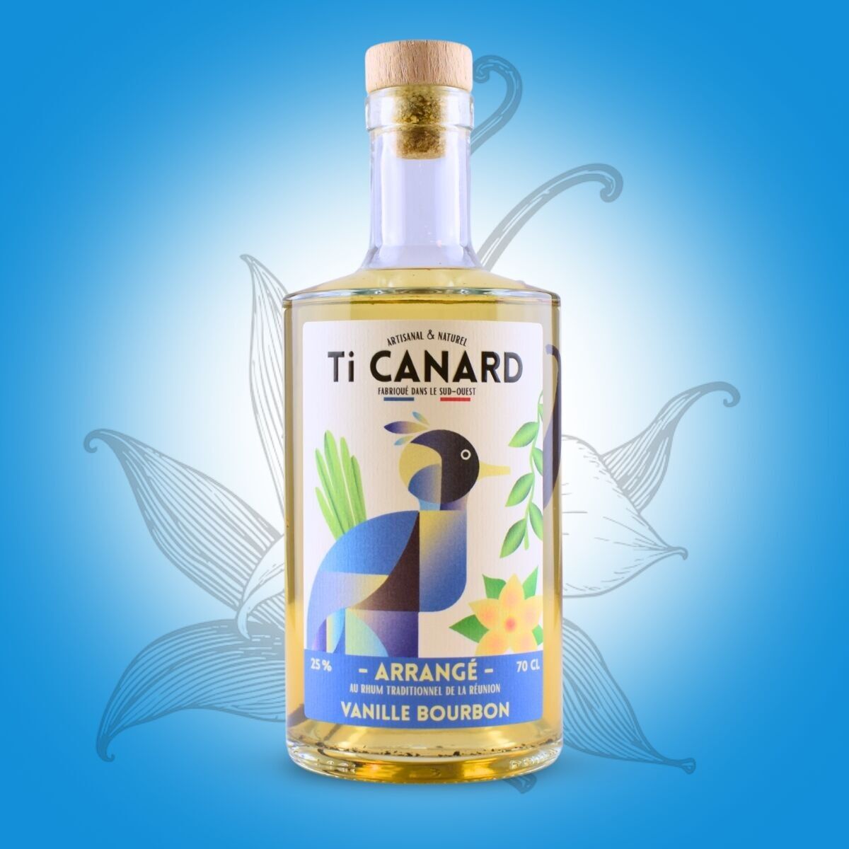 Ti CANARD - Rum mit Vanille-Bourbon-Geschmack