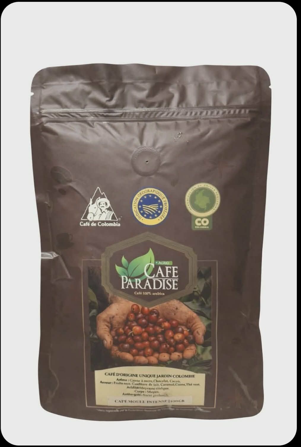 Premium Colombian coffee – 100% Arabica – GROUND (1 bag of 250 g).