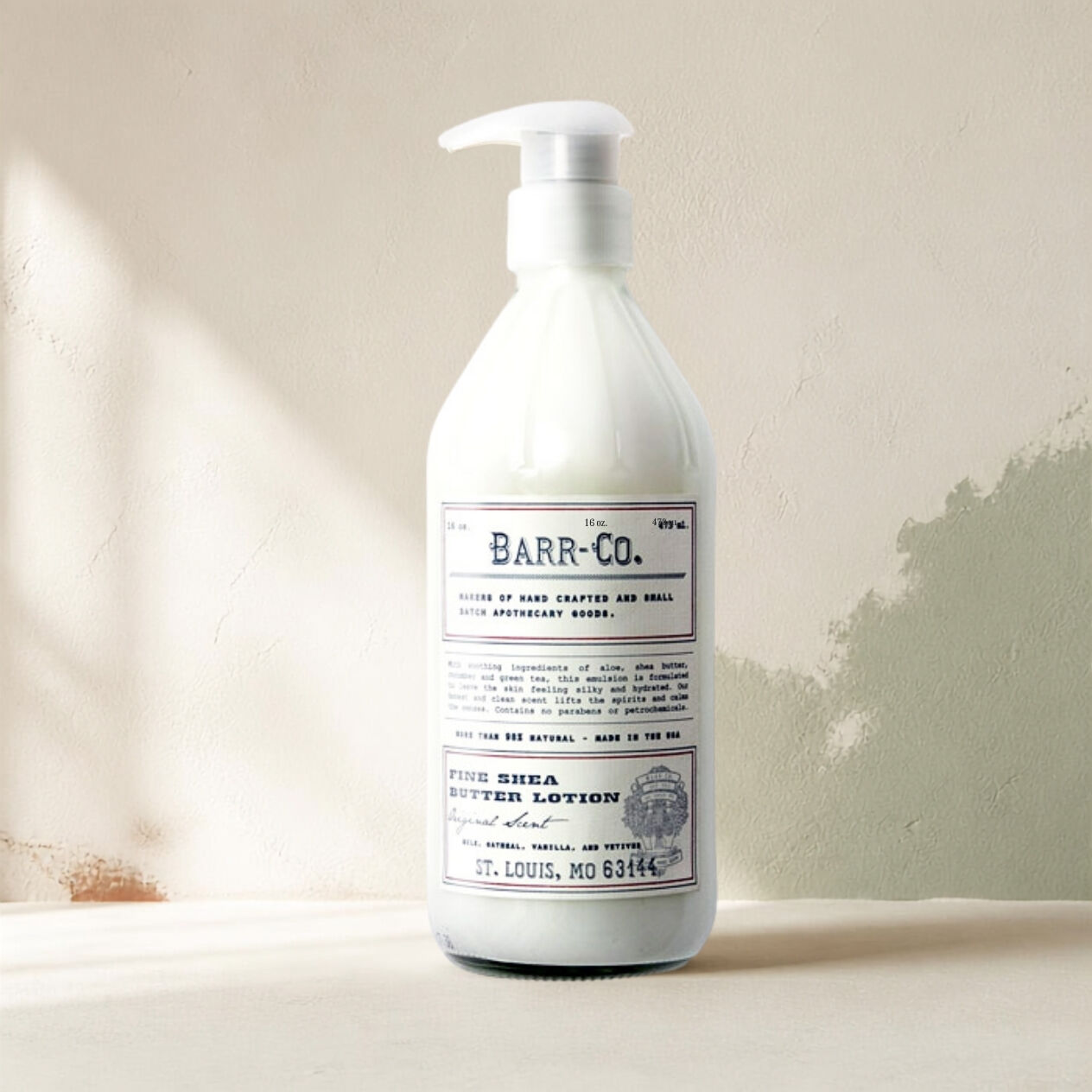 Barr-Co Original Hand- und Körperlotion 16oz/473ml
