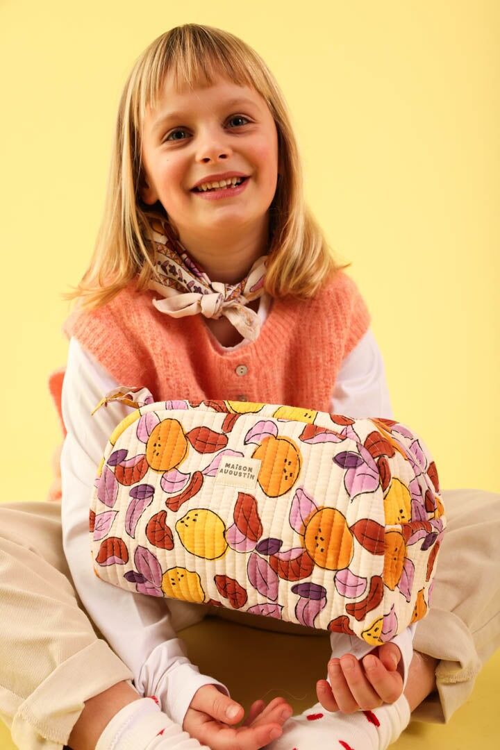 Kulturbeutel „Flieder-Pomelo“