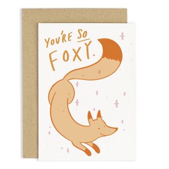 Vous êtes tellement Foxy Card