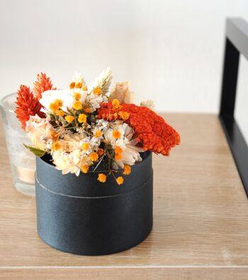 Boîte de fleurs séchées - Noir 2