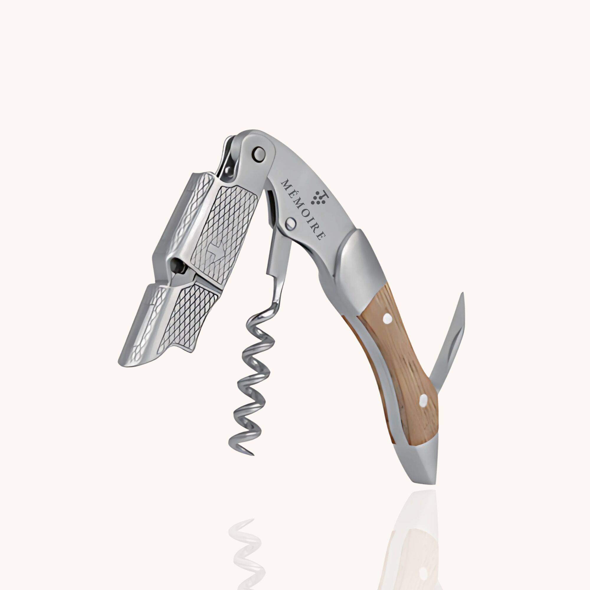 Couteau Sommelier - Oak & Stainless Steel