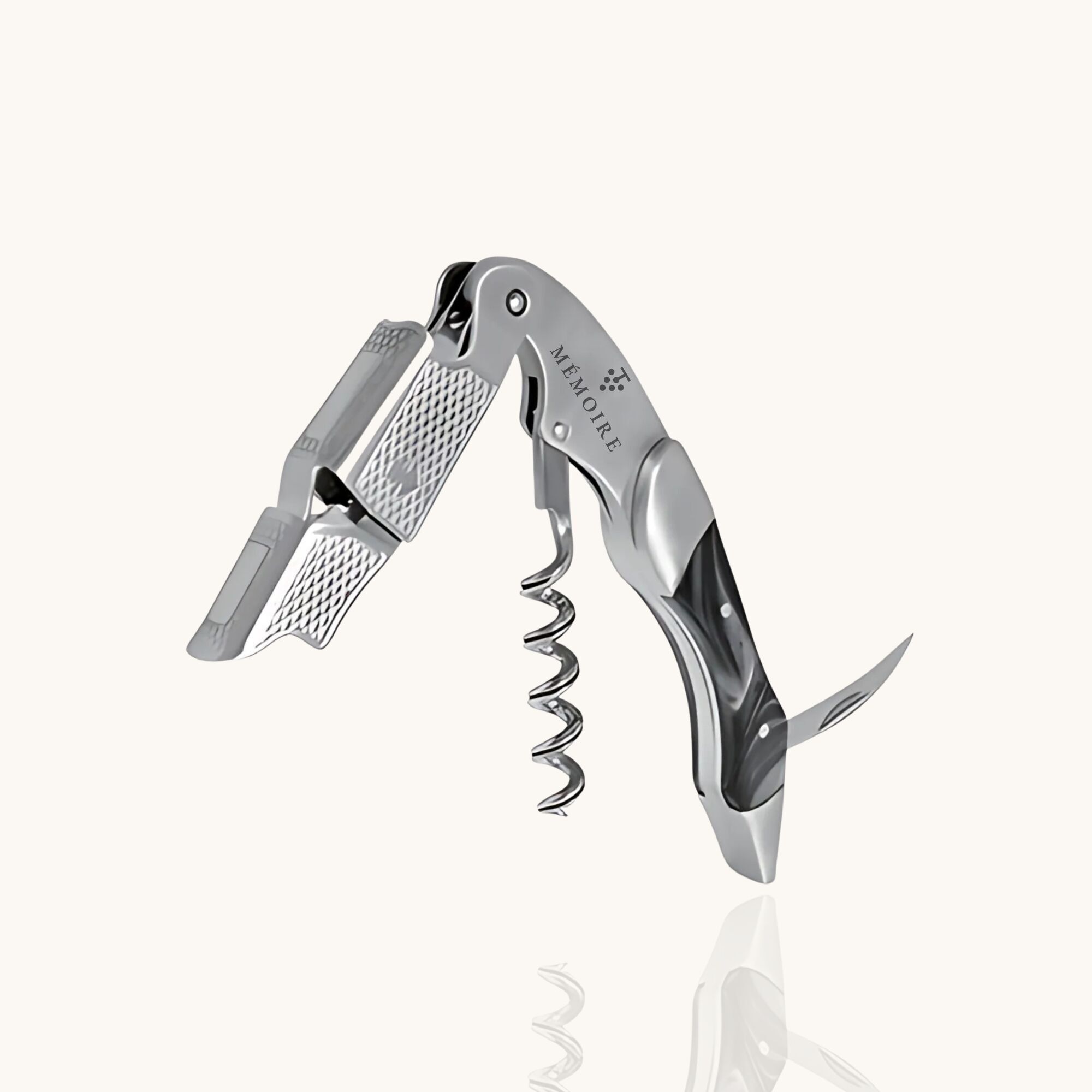 Couteau Sommelier Resin - Black & Stainless Steel