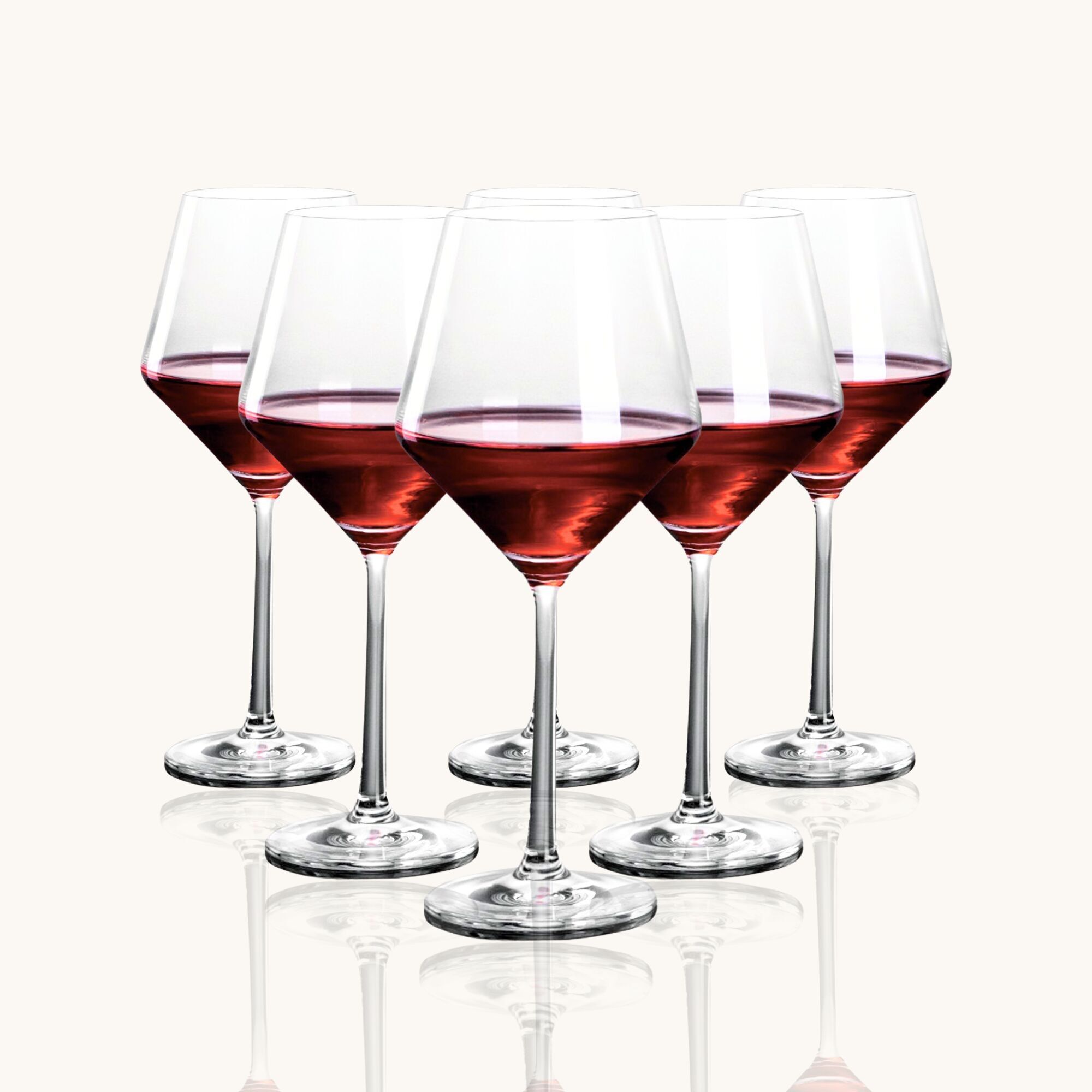Amore wine glasses - 6 pieces
