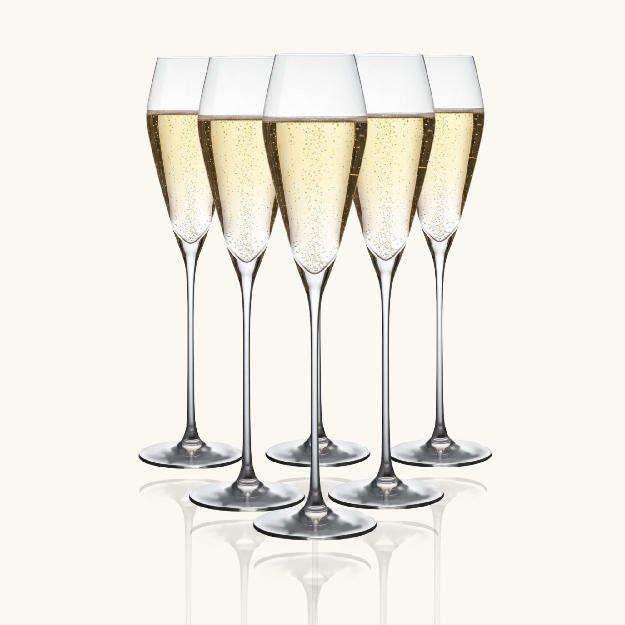 Flûte Diamante champagne flutes - 6 pieces