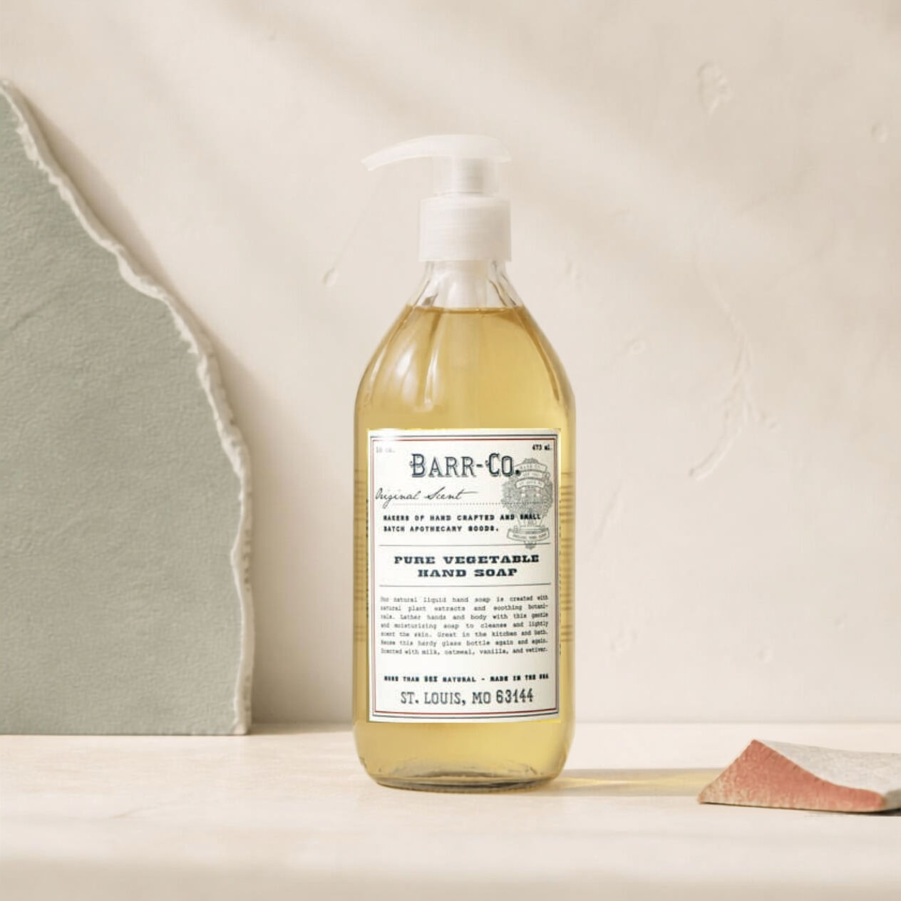 Barr-Co Original Reine Pflanzen-Flüssigseife 16oz/473ml