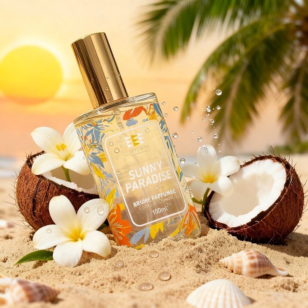 Organic Perfumed Body & Hair Mist: Sunny Paradise