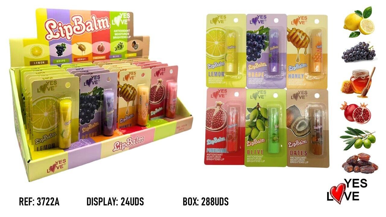 FRUCHT-LIPPENBALSAM IN BLASE