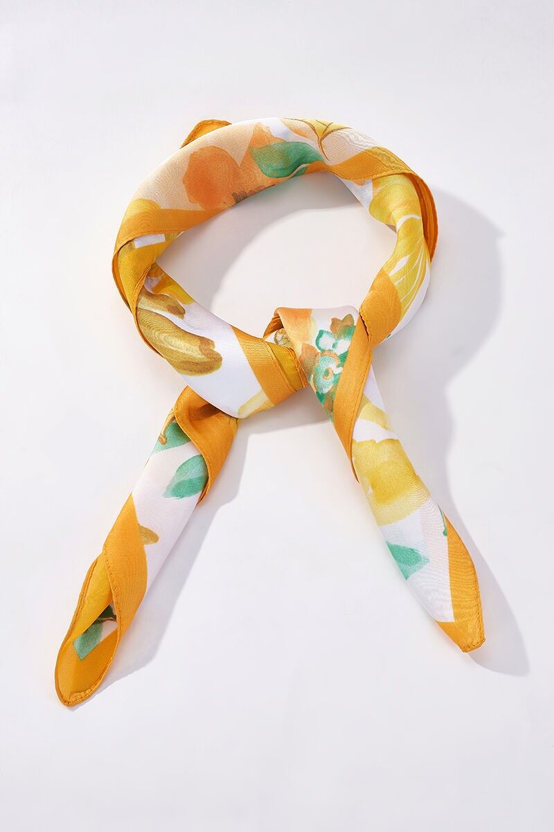 Gemusterter Schal 65 x 65 cm FL333DF