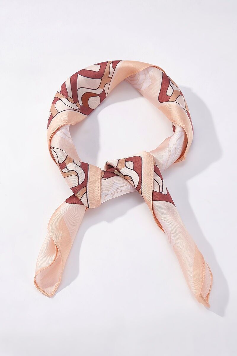 Gemusterter Schal 65 x 65 cm FL345DF