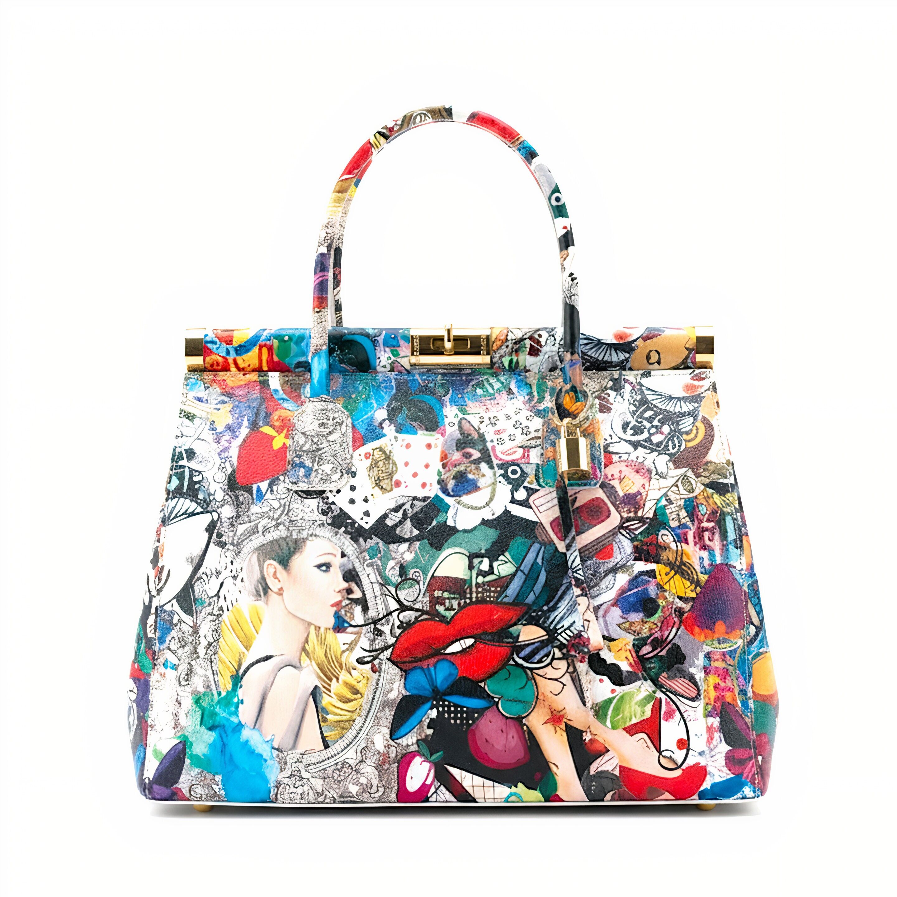 Sac en cuir DALI - Fabriqué en Italie