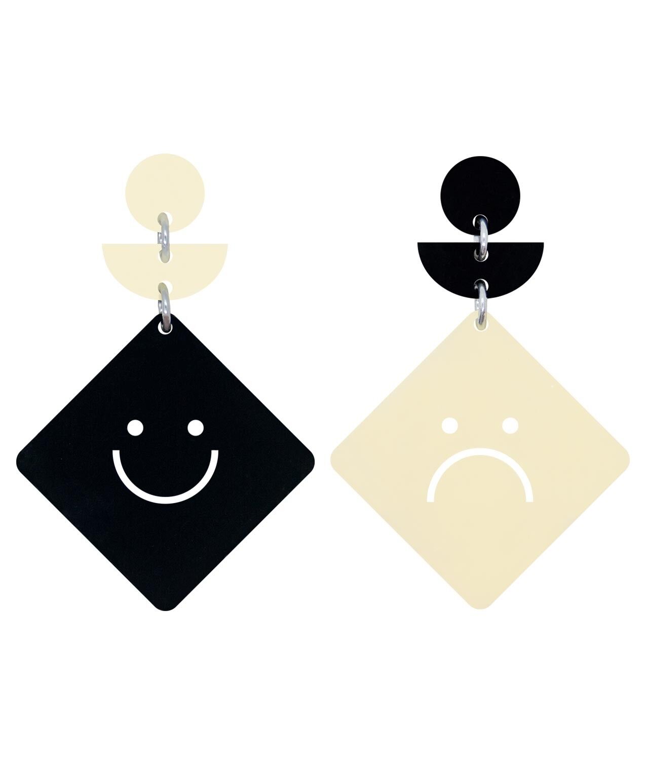 Boucles d'oreilles duo