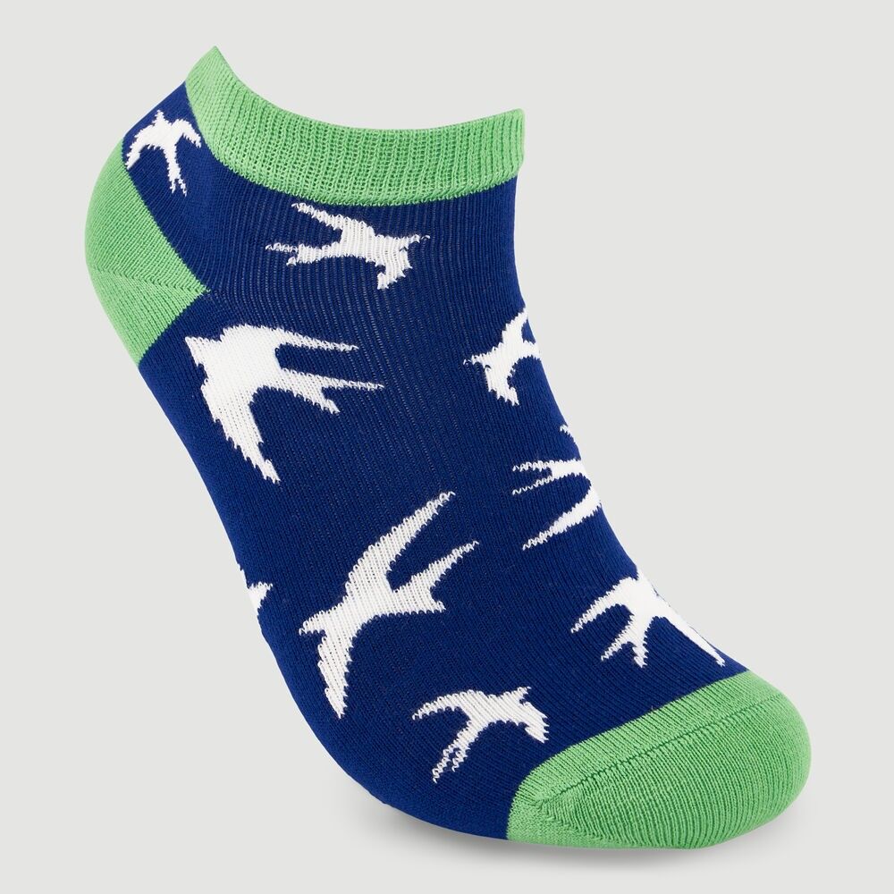 Birds Ink Organic Cotton Ankle Socks - Fair Trade Product