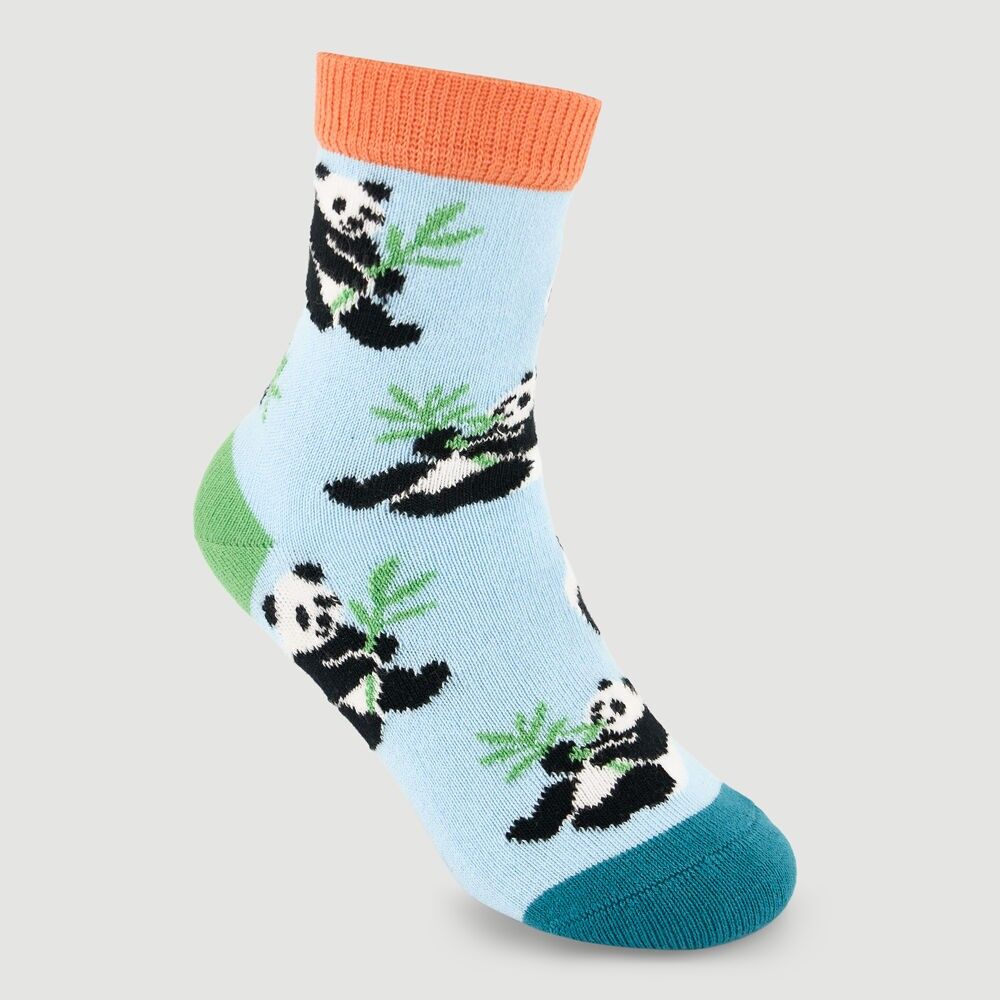 Organic Cotton Panda Kids Socks - Fair Trade Product