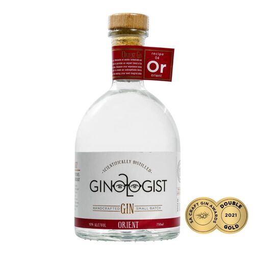 GINOLOGIST Orient gin  43% 75 cl.  "Gin of the year" USA 2022