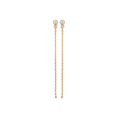 Boucles d'oreilles pendantes Theia