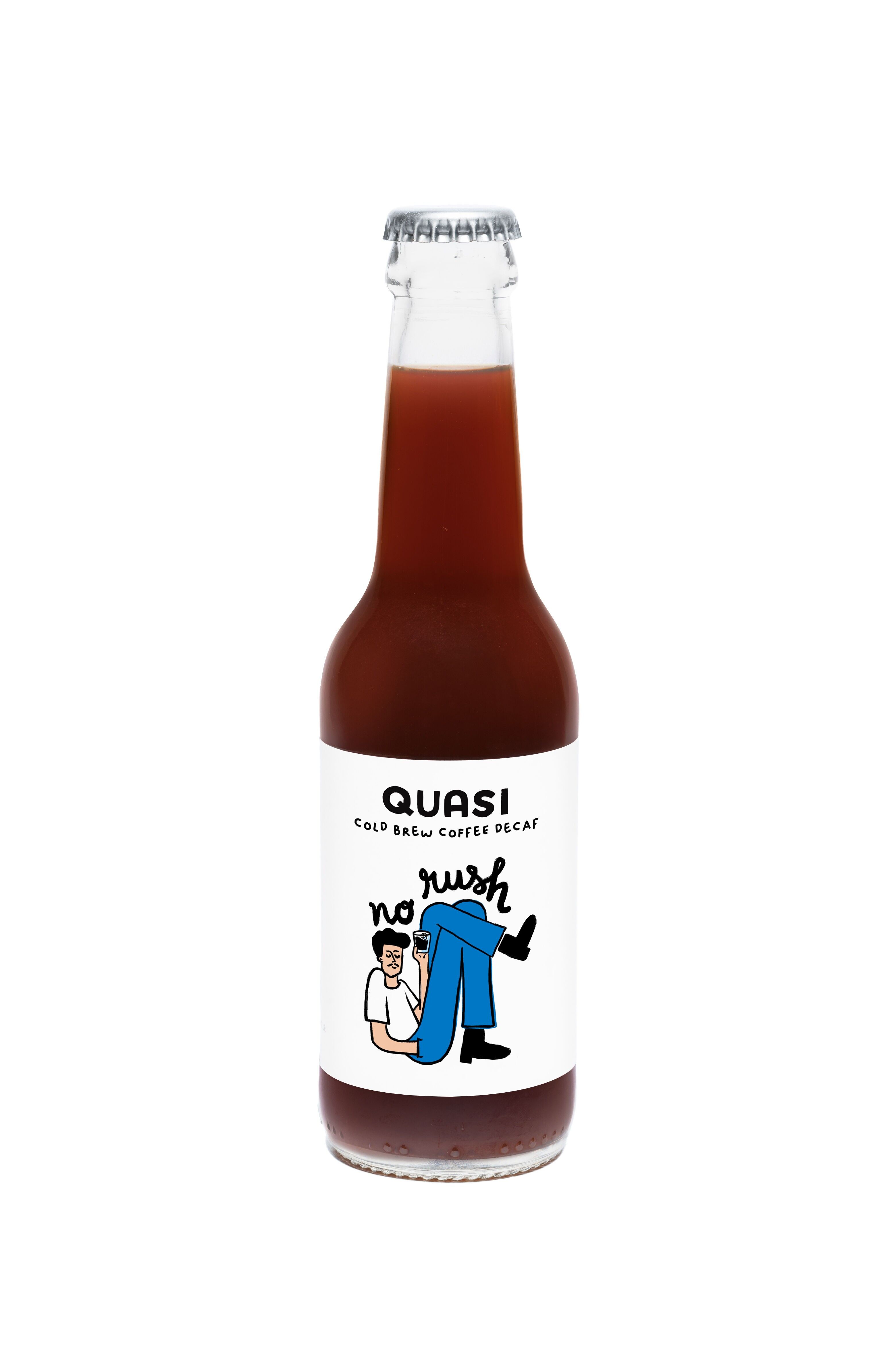 COLD BREW COFFEE - QUASI "No Rush" - 25cL bottle