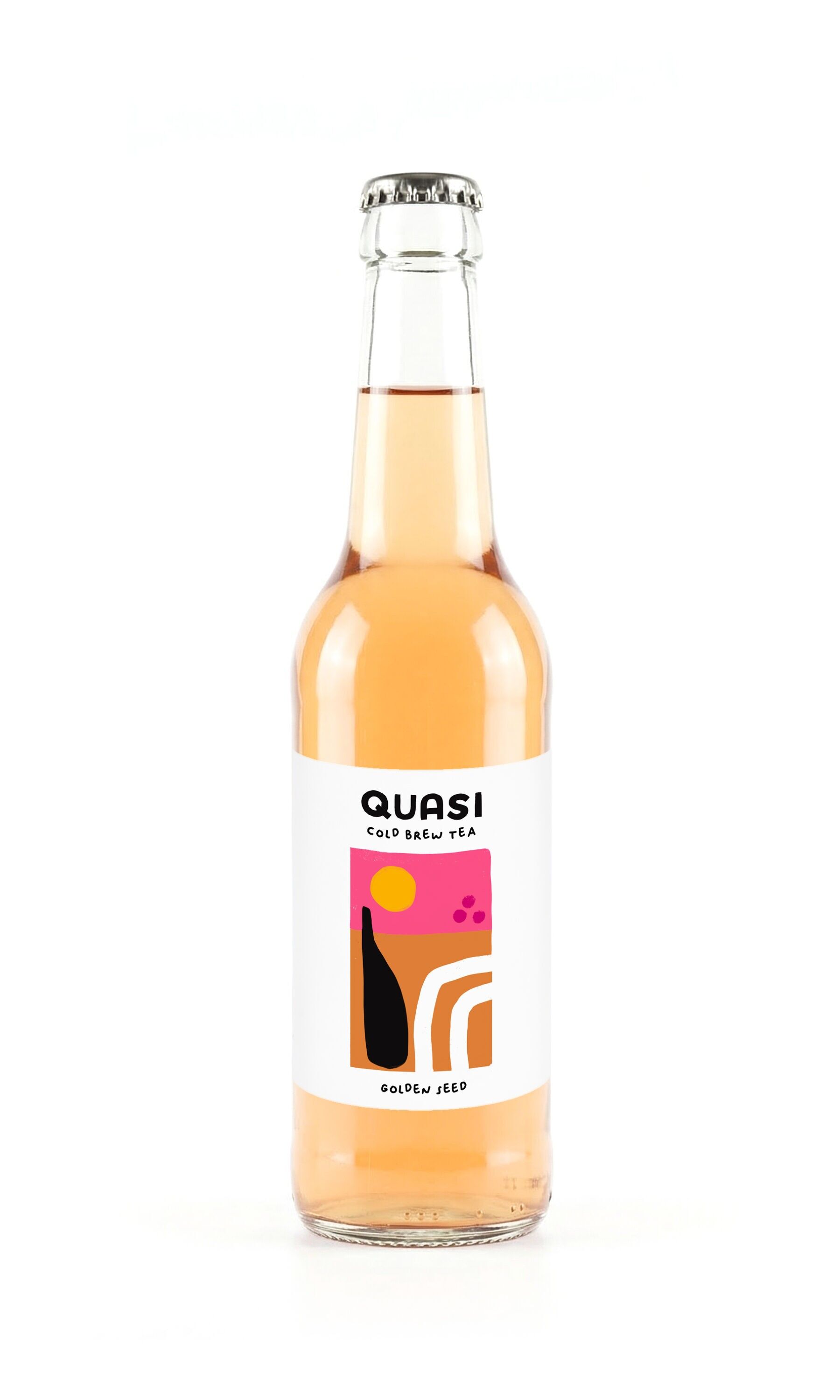 COLD BREW TEA - QUASI "Golden Seed" - 33cL bottle