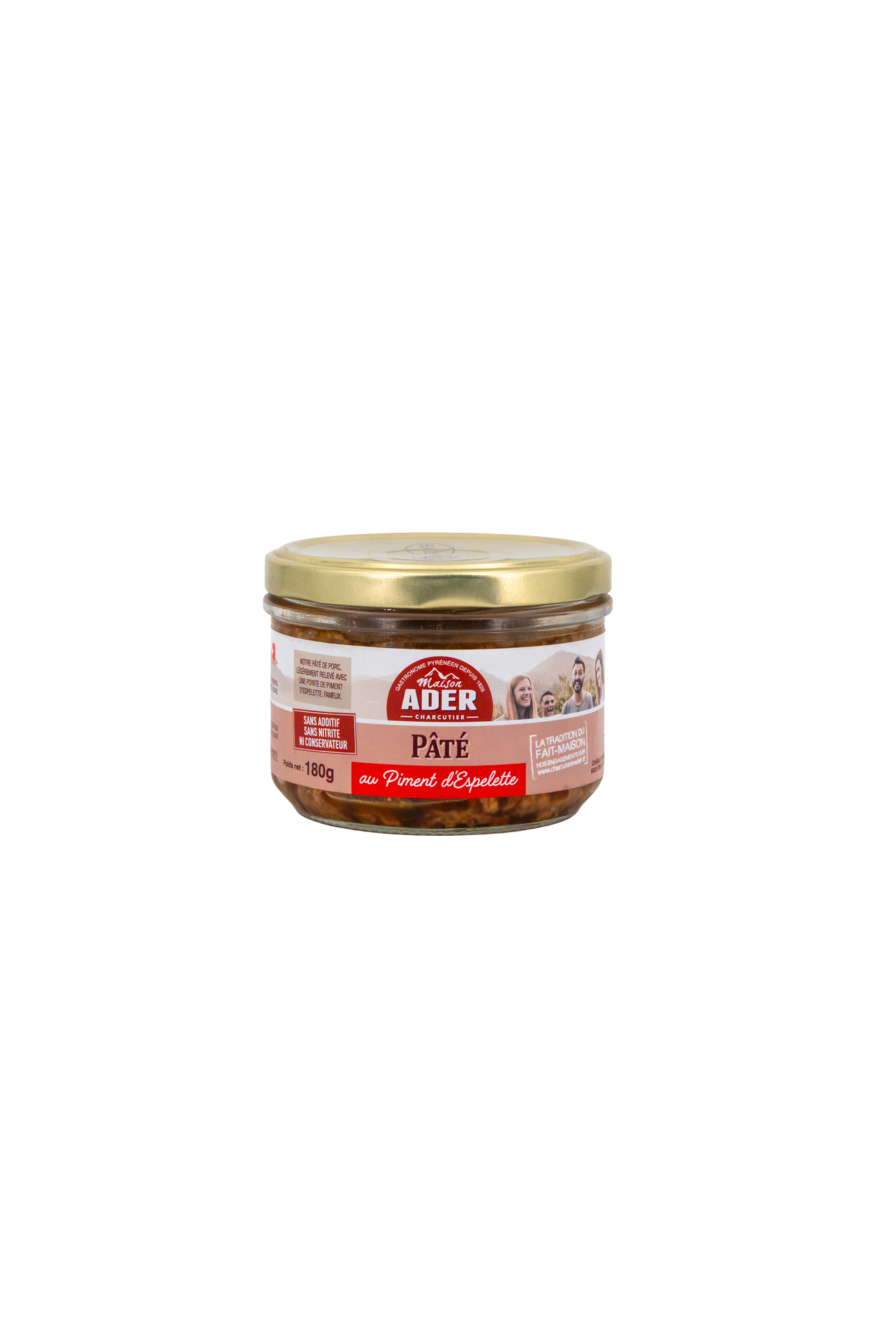 Pork pâté with Espelette pepper