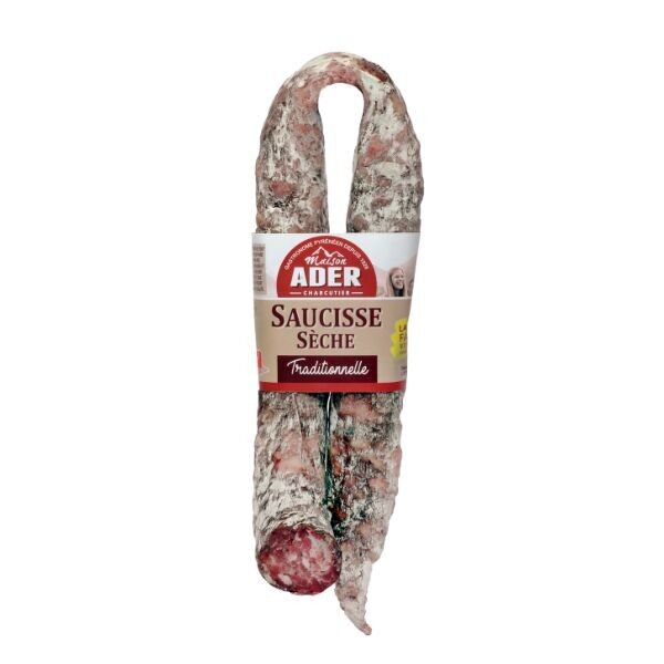 Traditionelle Trockenwurst am Stiel