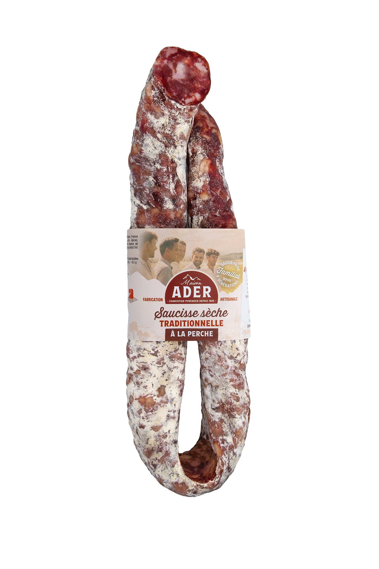 Traditional Dried Sausage on a Perch
