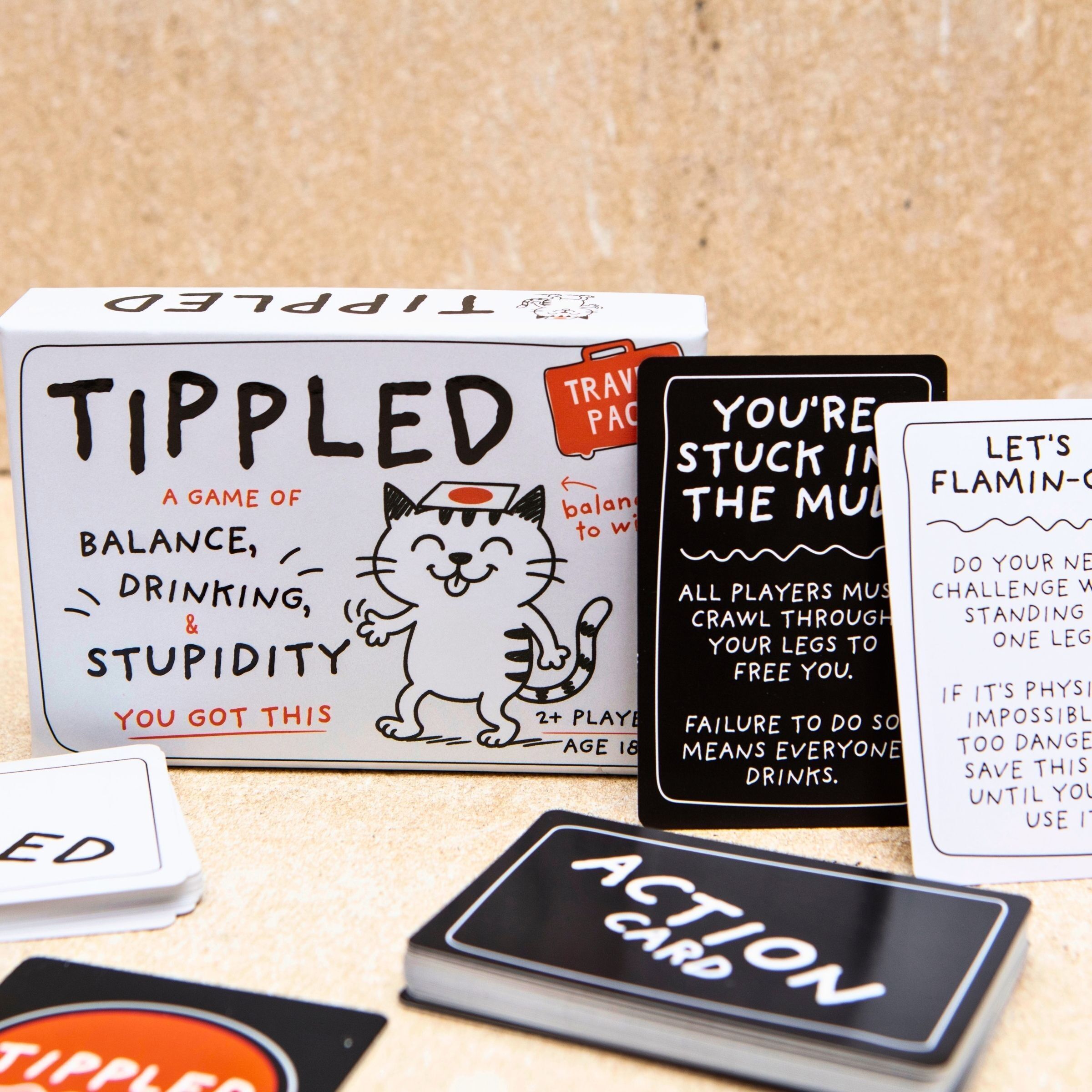 Tippled - The Funny Drinking Party Game for Adults
